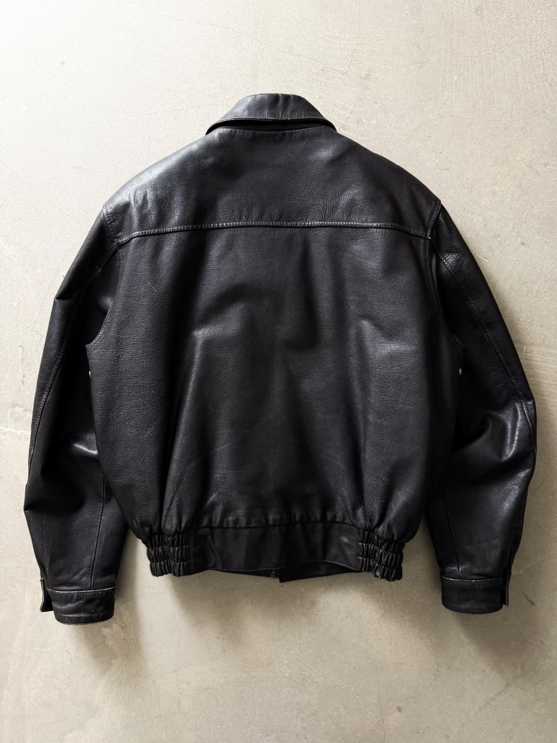 Vintage Leather A-2 Flight Bomber Jacket 상품이미지3