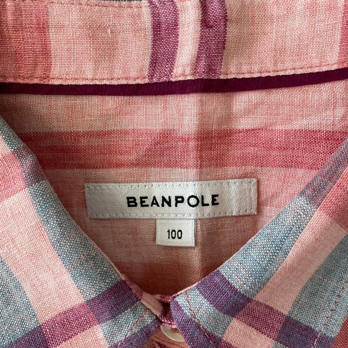 100 빈폴 여성 린넨 긴팔셔츠 L 상품이미지4