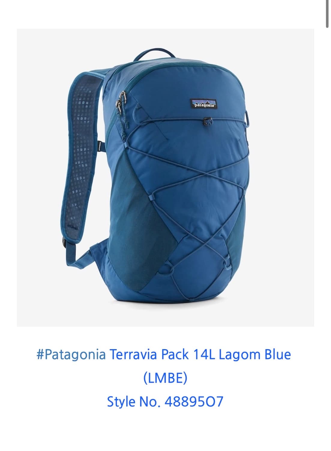 (새상품)파타고니아 테라비아(알트비아) 14L S 백팩  상품이미지1