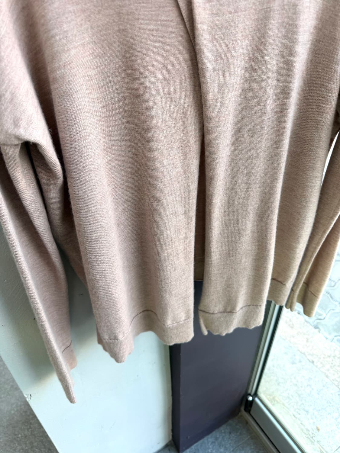 38/ 에르메스 캐시미어100% 라운드 니트 상품이미지8