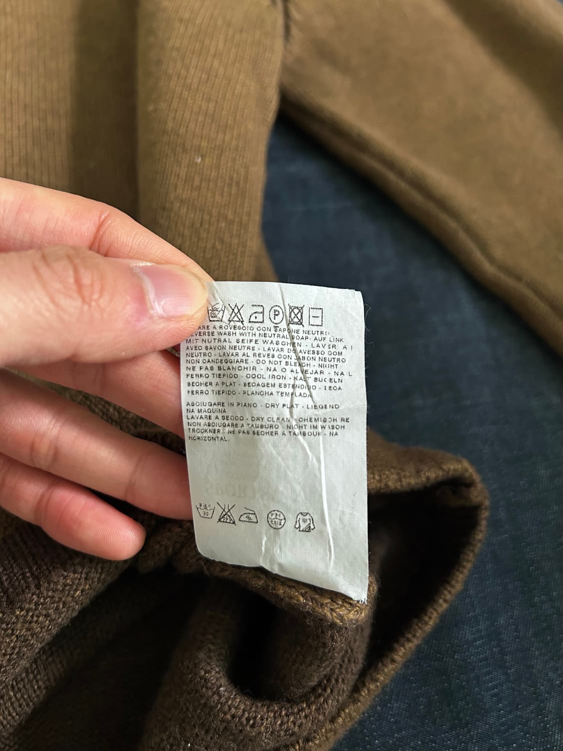 2003 C.P. Company 쿼터집니트 Made in Italy 상품이미지6