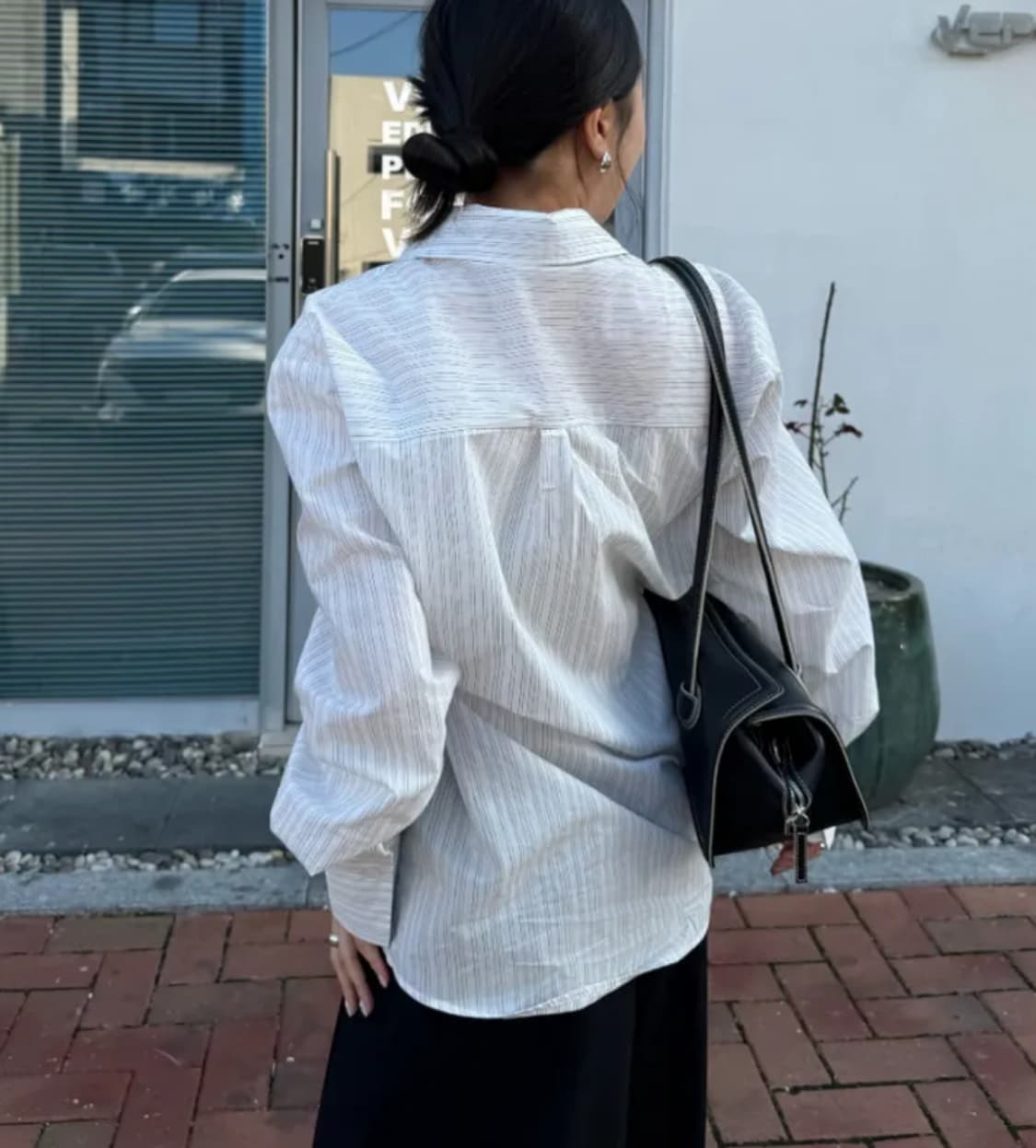 스트라이프 랩 셔츠  상품이미지4