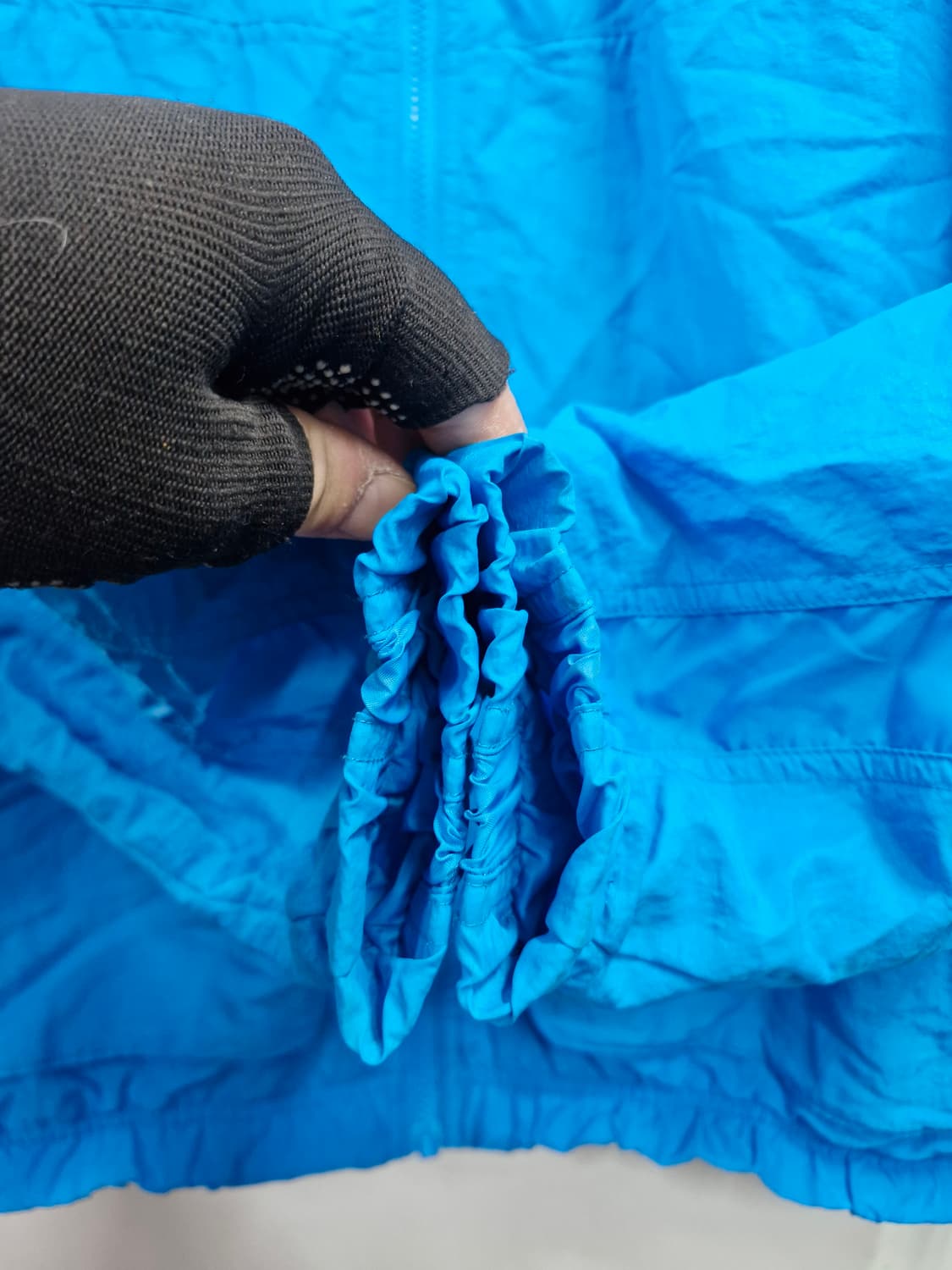 105XL 나이키 조던 23 엔지니어드 블루 바람막이 자켓. 상품이미지4