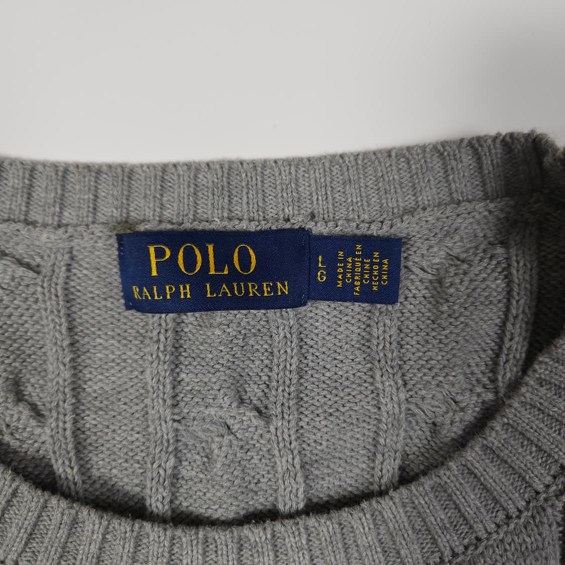 폴로 랄프로렌 케이블 니트 상품이미지3