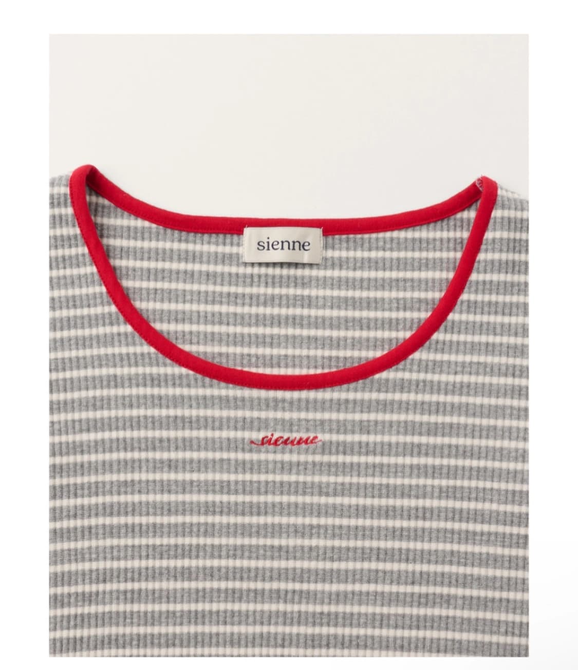 sienne 시엔느 포니 스트라이프 티셔츠 상품이미지4
