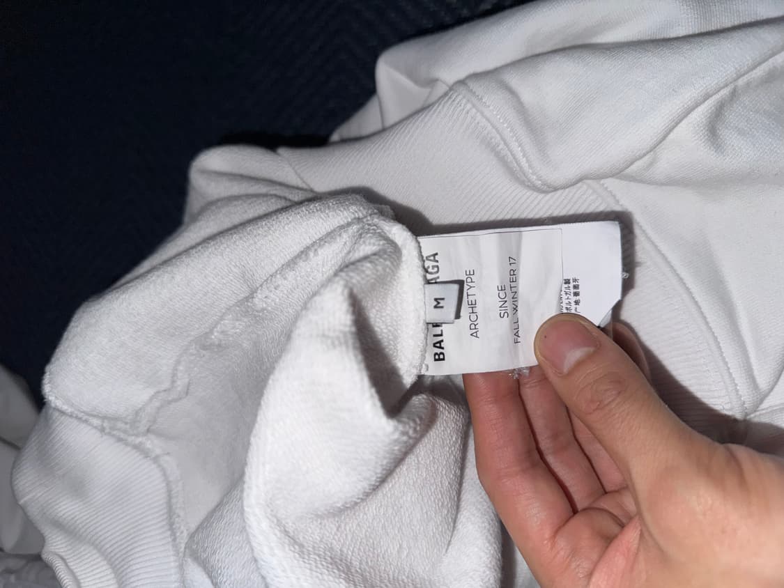 발렌시아가 2017 컬렉션 백로고 후드 상품이미지5