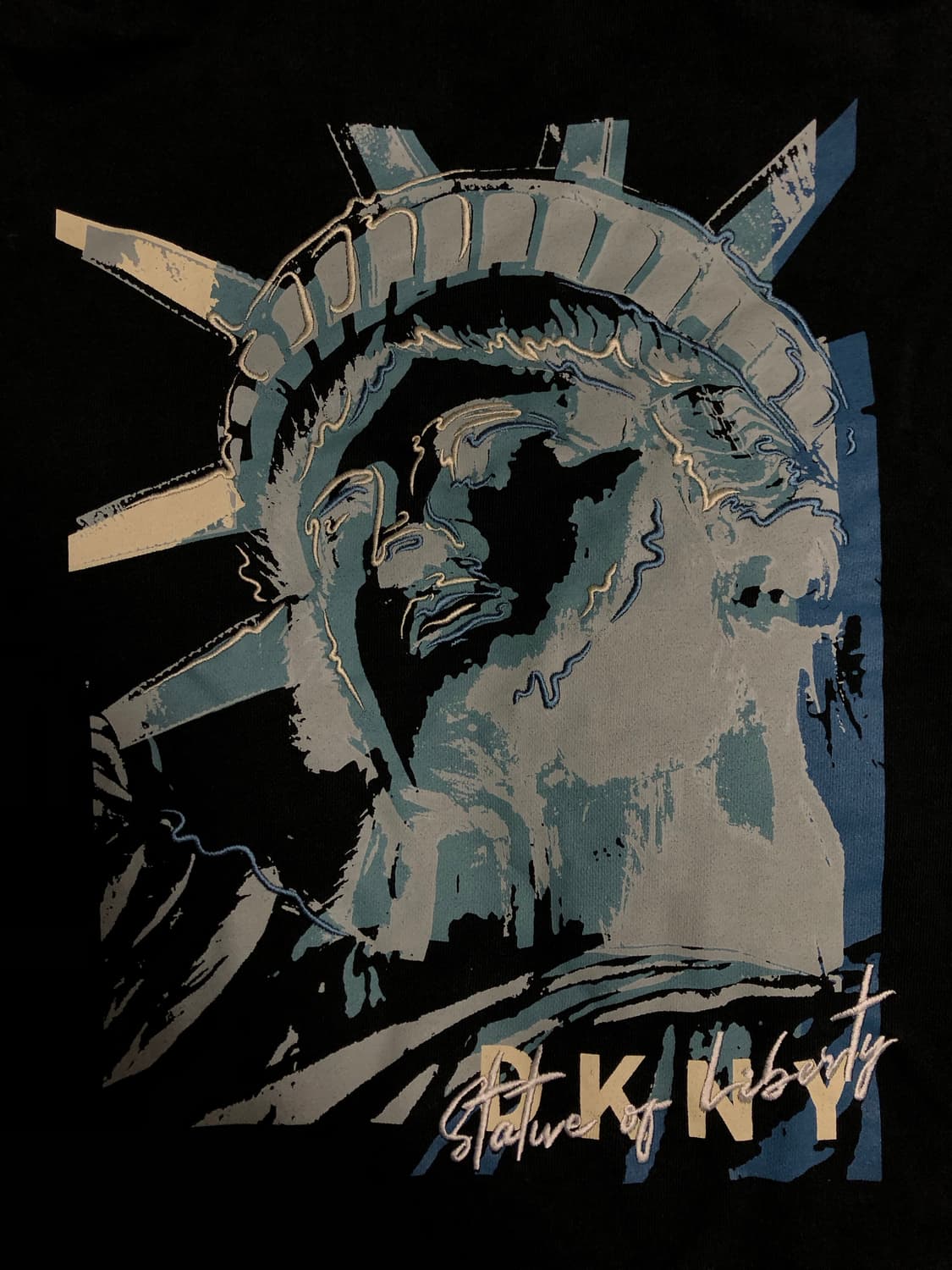 DKNY Jeans 자유의 여신상 그래픽 후드 상품이미지4