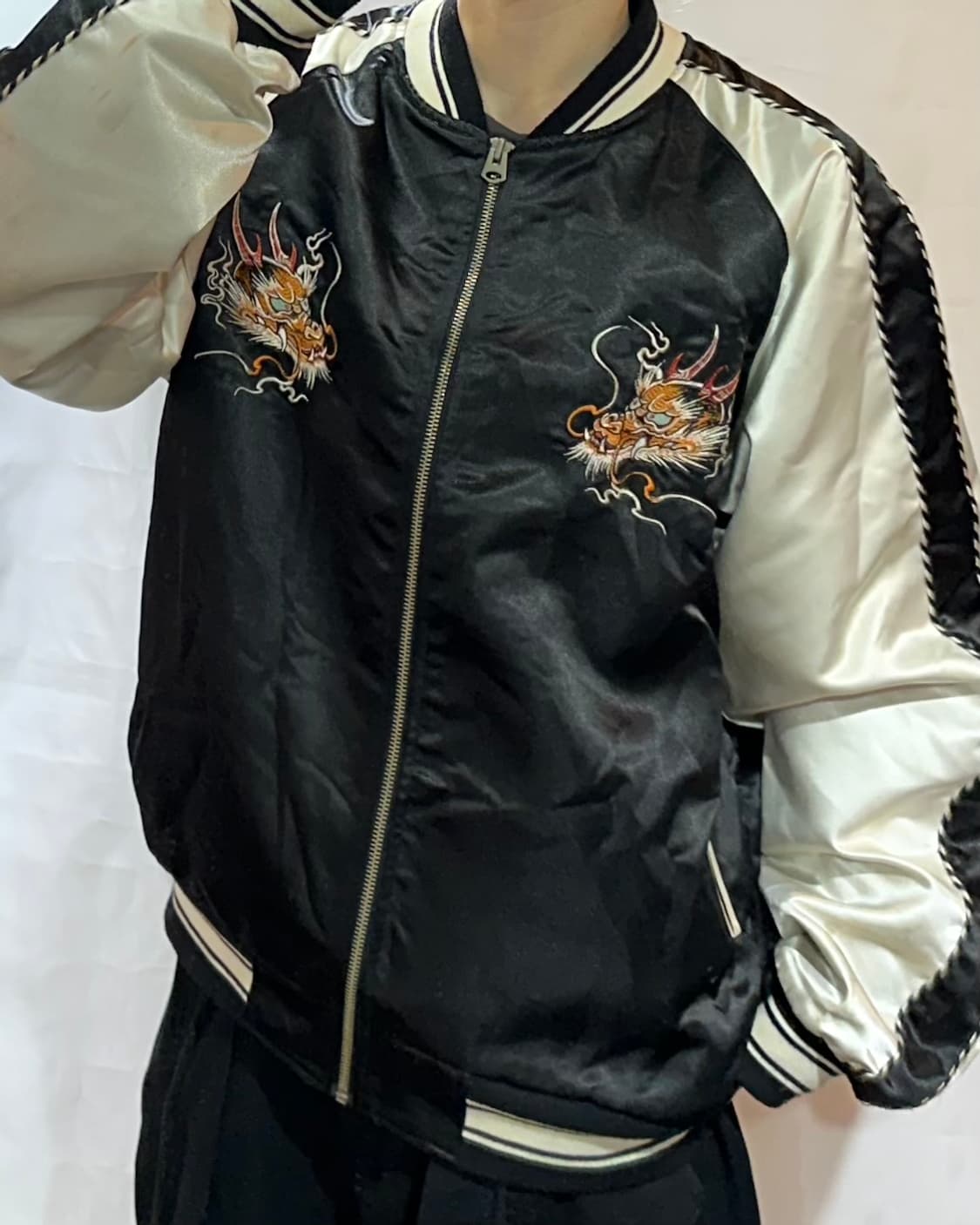 언더에어 용 자수 스카잔 상품이미지1