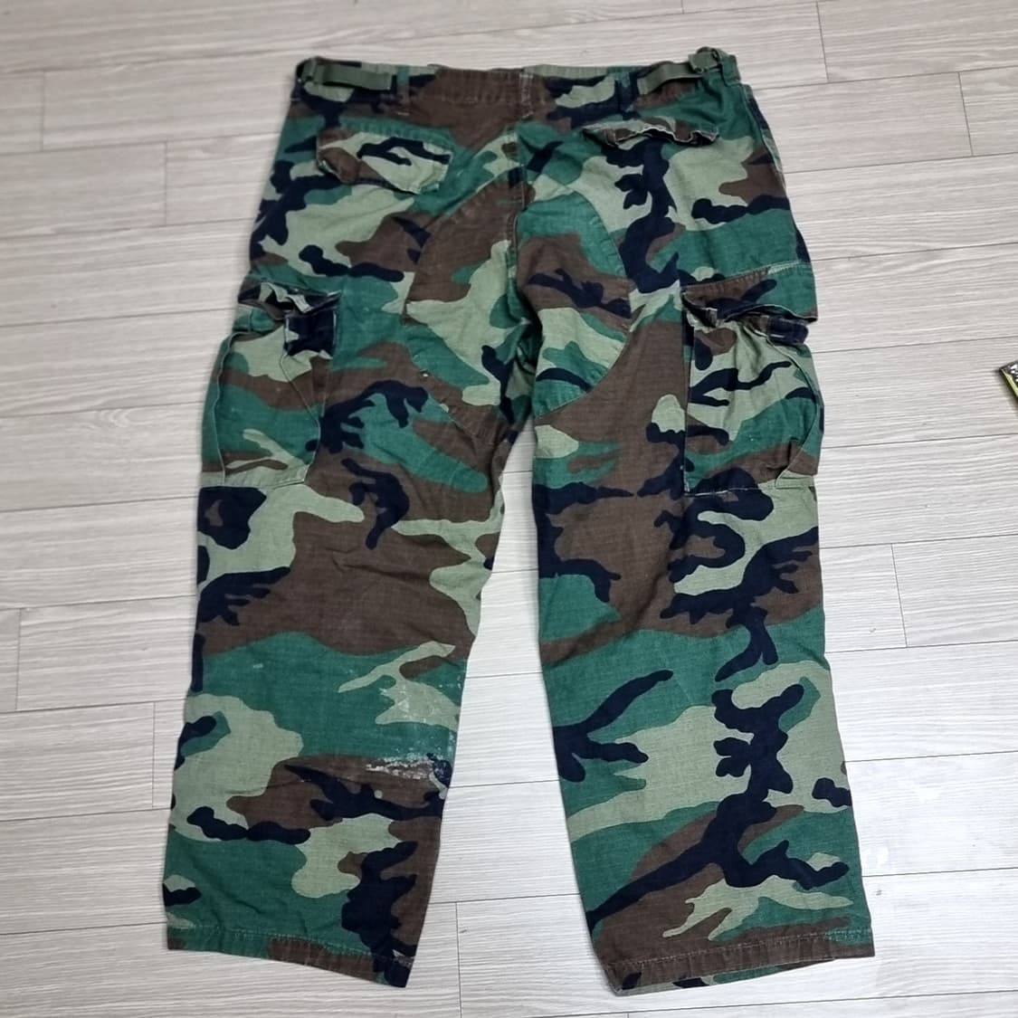 미군 우드랜드 카모 밀리터리 카고 바지(실측) 상품이미지3