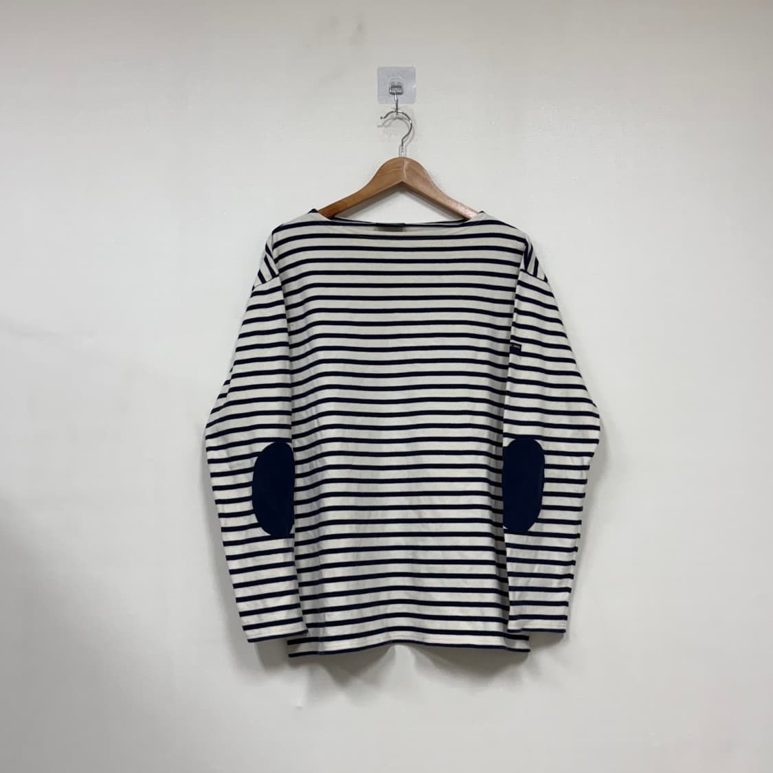 세인트제임스 엘보패치 스트라이프 티셔츠M 상품이미지1