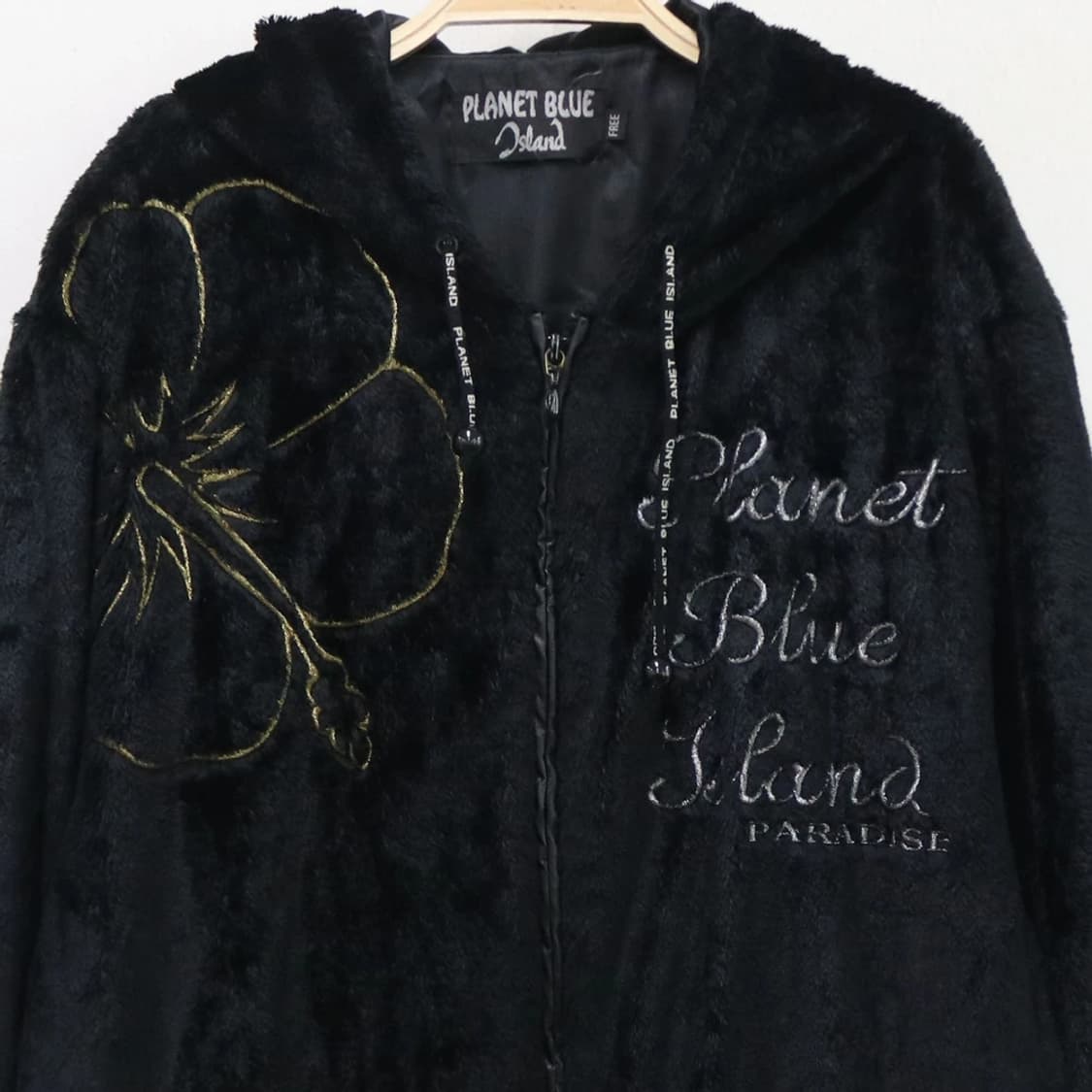 PLANET BLUE  자수포인트 후리스 60029 상품이미지3