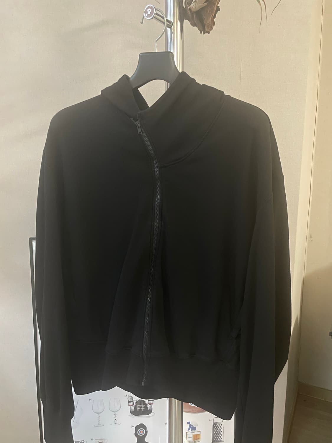 EE Garment Dyed Curved Hooded Zip Jaket  상품이미지3