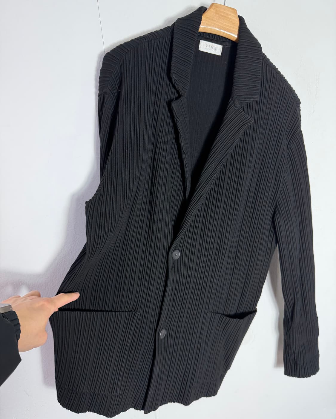 타임옴므 한섬 타임옴므지켓 타임자켓 플리츠자켓 블레이저 상품이미지1