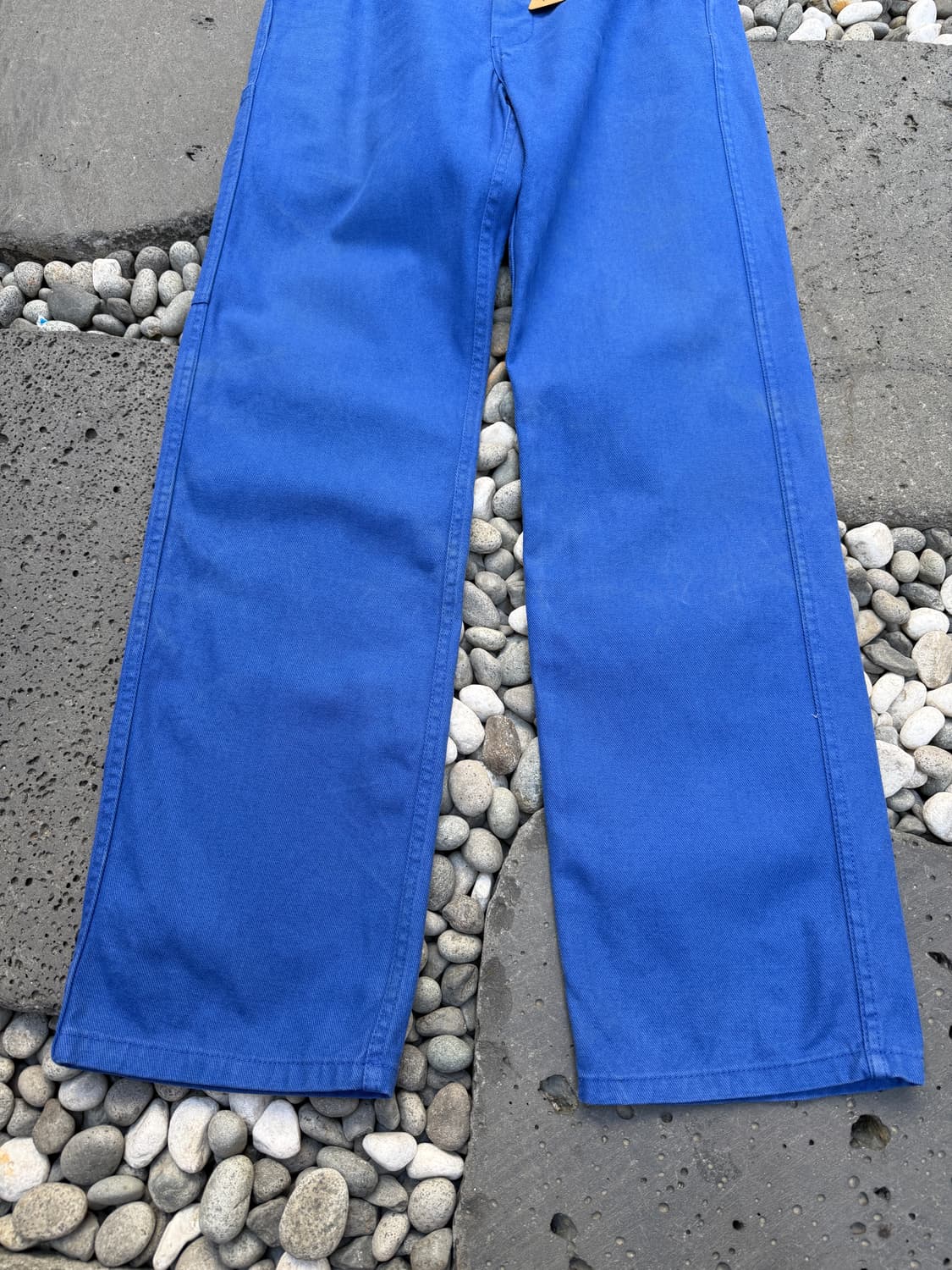 OLD VINTAGE WASHED BLUE FRENCH 프렌치워크팬츠 상품이미지4