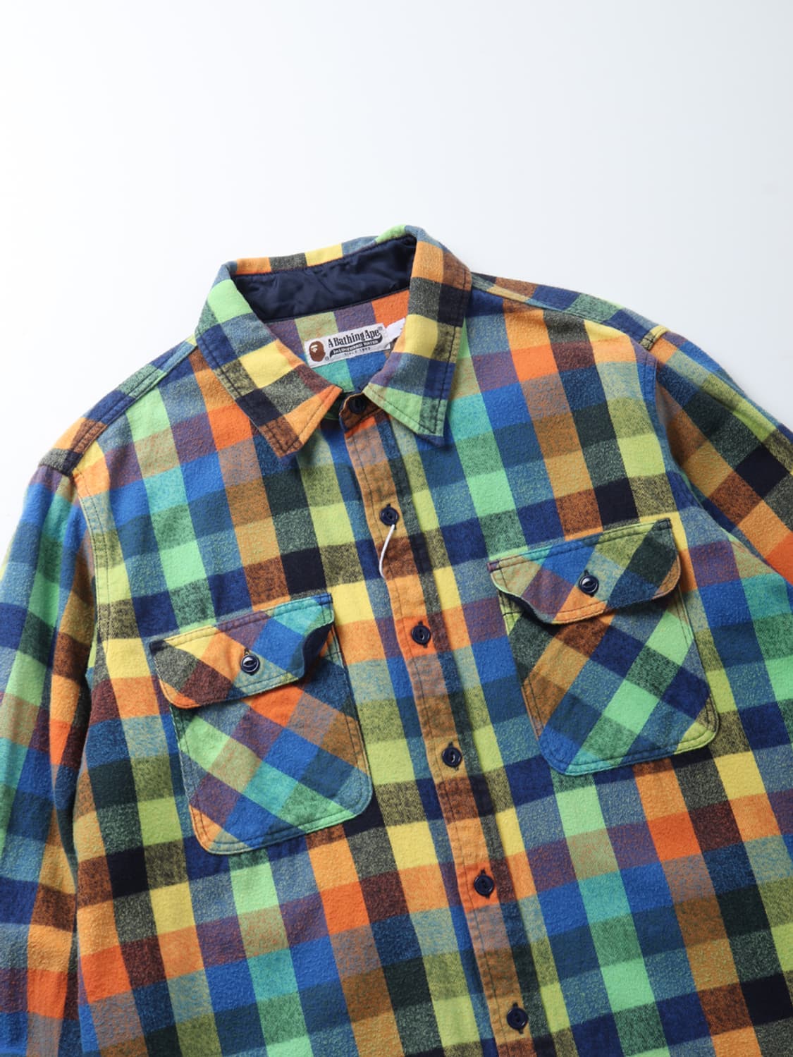 베이프 A BATHING APE Plaid Flannel Shirt 상품이미지3