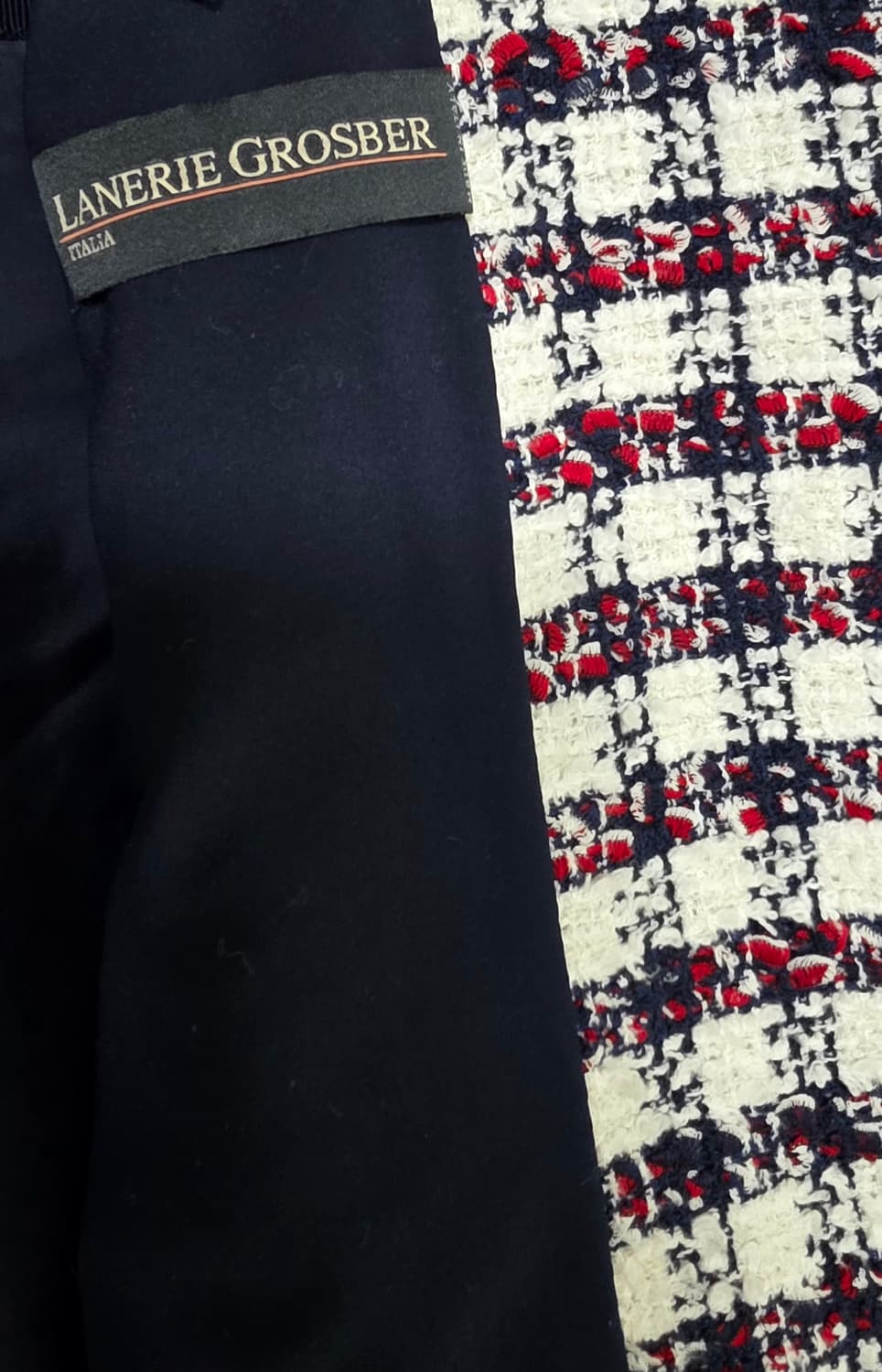 MINE 마인 이태리원단 트위드 자켓 상품이미지4