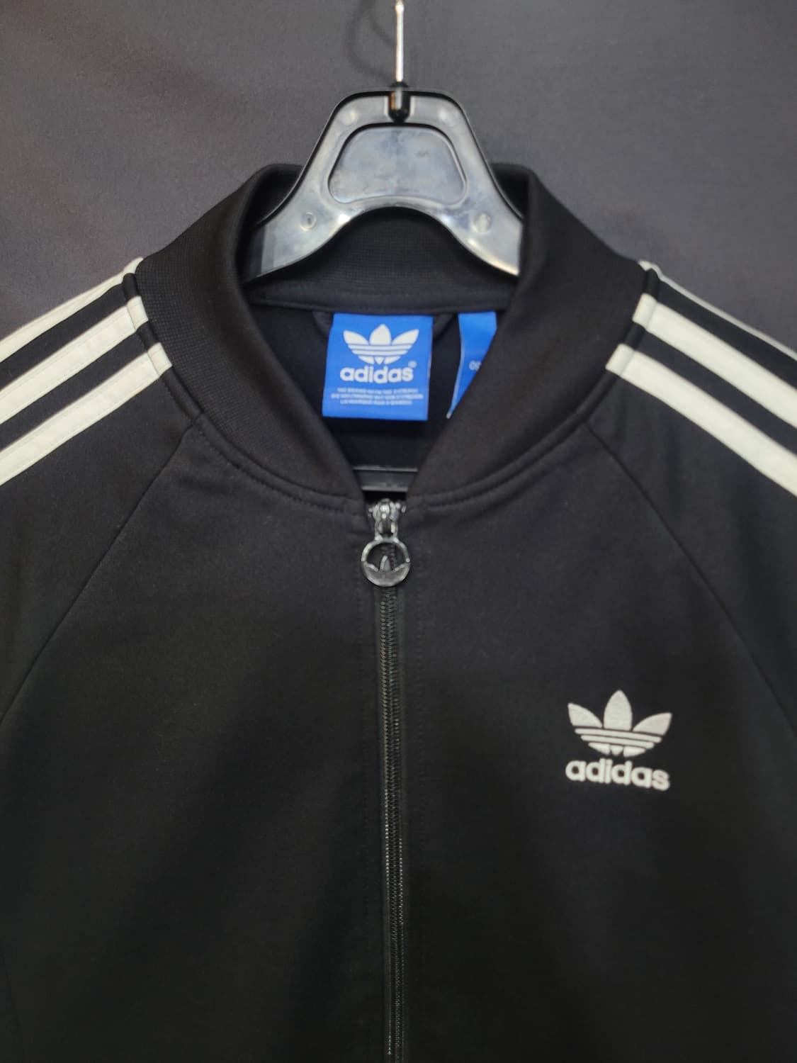 아디다스 불꽃 파이어버드 검흰 슈퍼스타 트랙탑 져지  상품이미지2