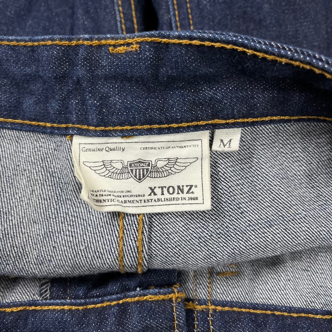 [M] 엑스톤즈 워크웨어 포켓 데님 팬츠 청바지 상품이미지6