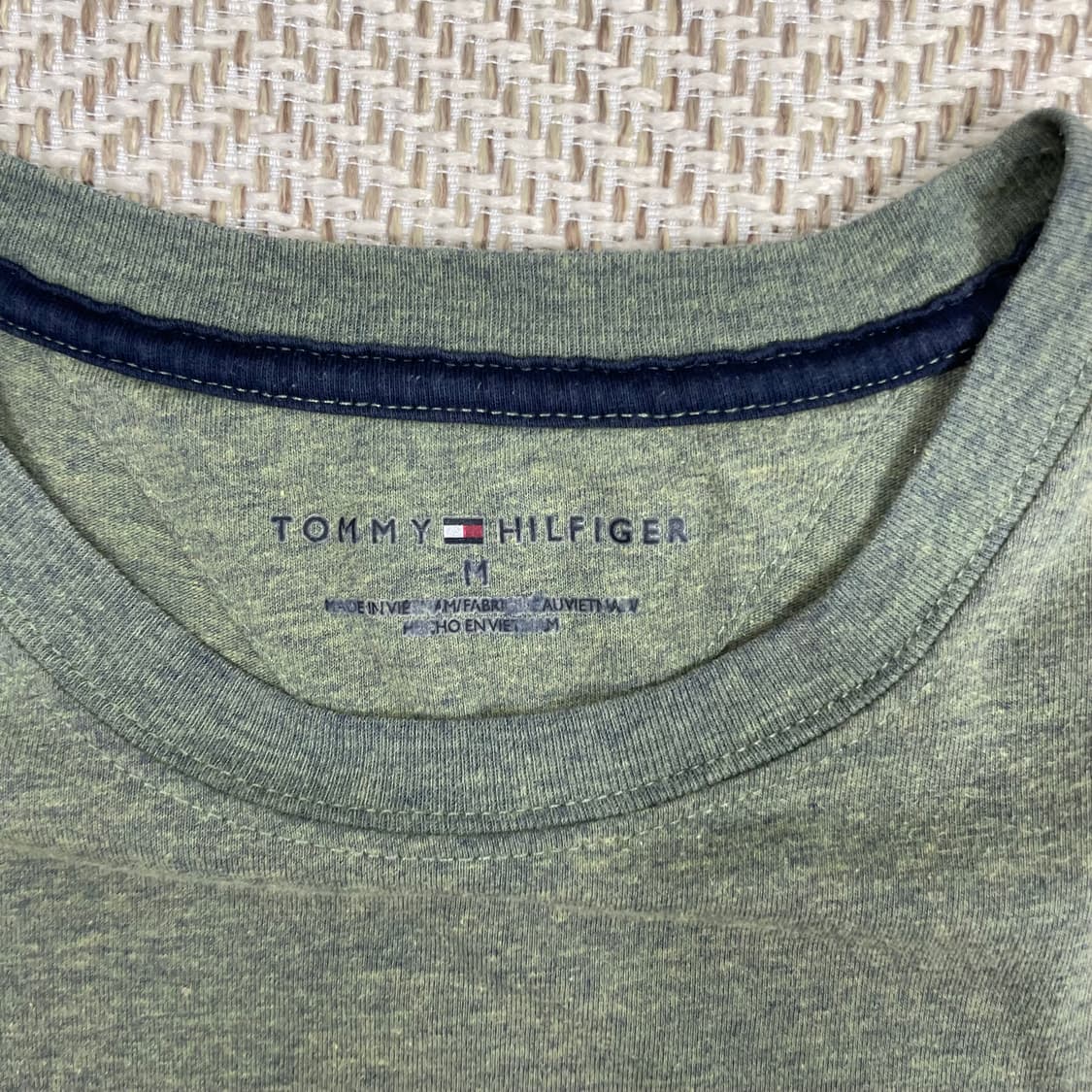 타미힐피거 반팔티 M 카키 상품이미지3
