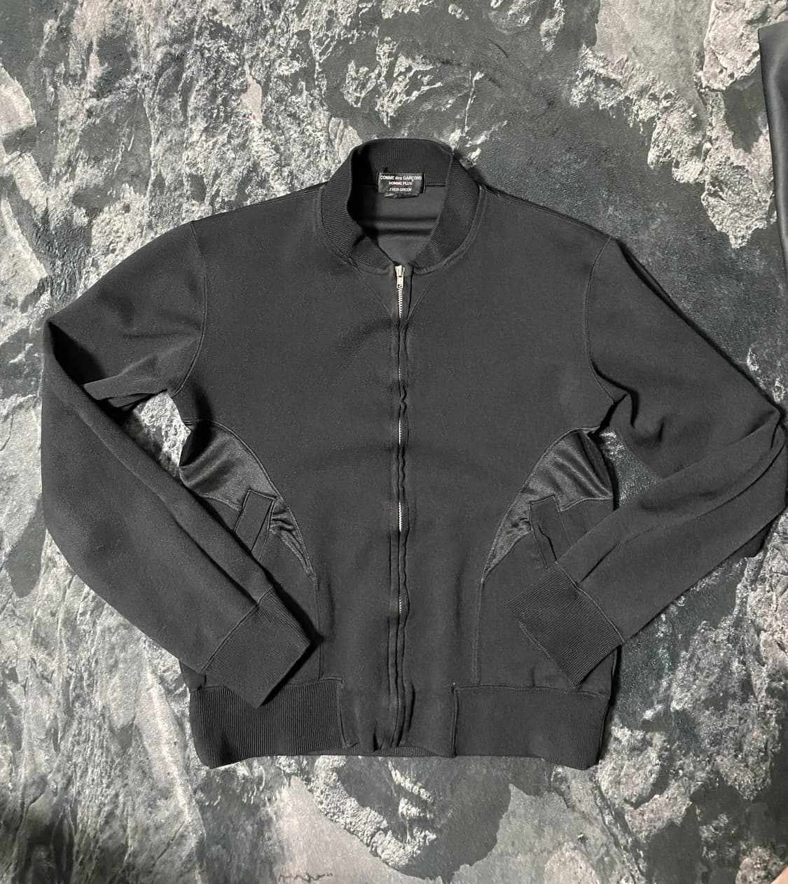 꼼데가르송 옴므 플러스 애버그린 폴리축융 집업 상품이미지1