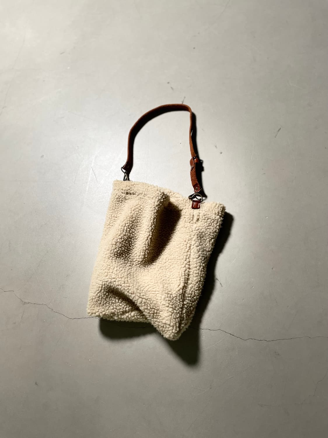 H•d One-Off : Sherpa Fabric Tote Bag 상품이미지1