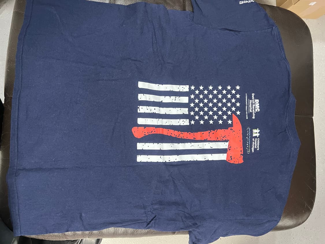 Usa 길단 네이비 티셔츠 상품이미지4