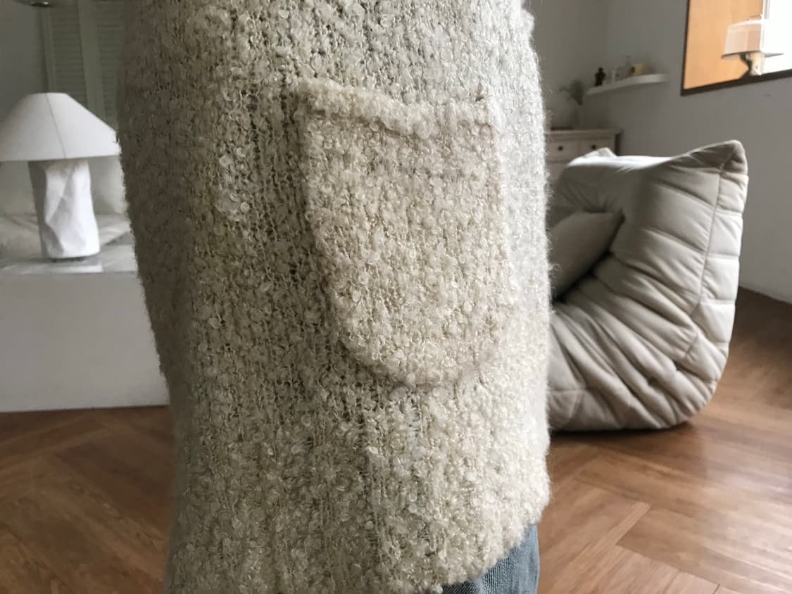 vintage pocket knit one-piece 상품이미지5