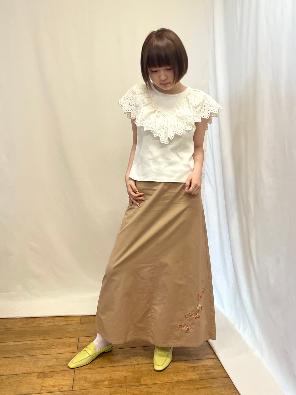 BEAMS frill top 상품이미지1