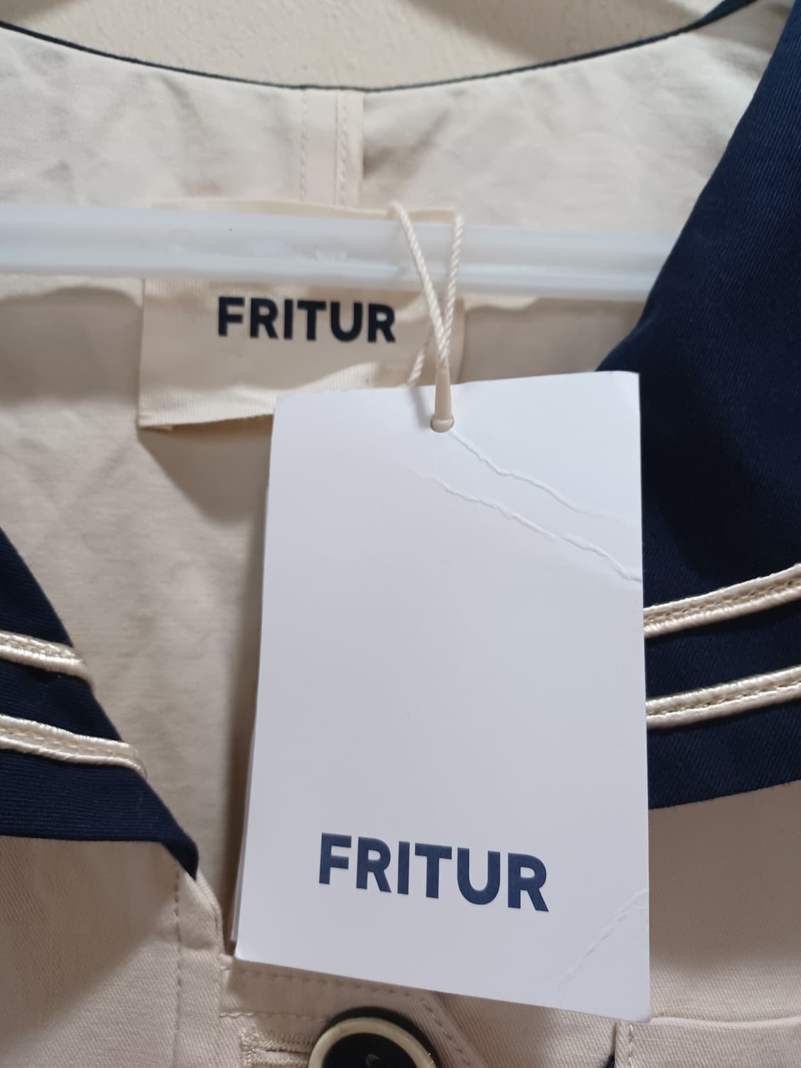 FRITUR 프리터 베이지색 여름 자켓  상품이미지3