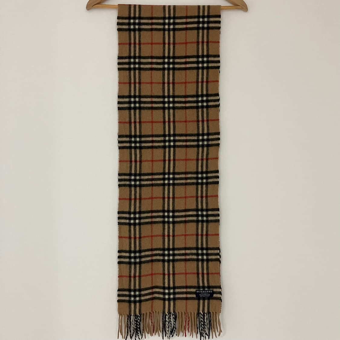 [정품] 버버리 베이지 노바체크 램스울 머플러 (burberry) 상품이미지2