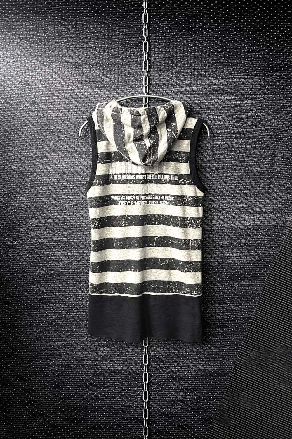 Lalatasty 스트라이프 슬리브리스 상품이미지2