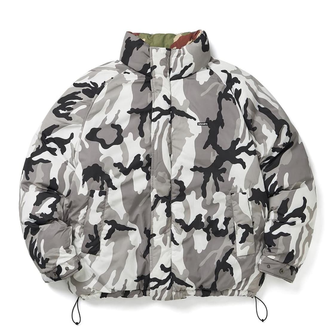 위켄더스 카모 리버시블 패딩 xl 새상품 상품이미지3