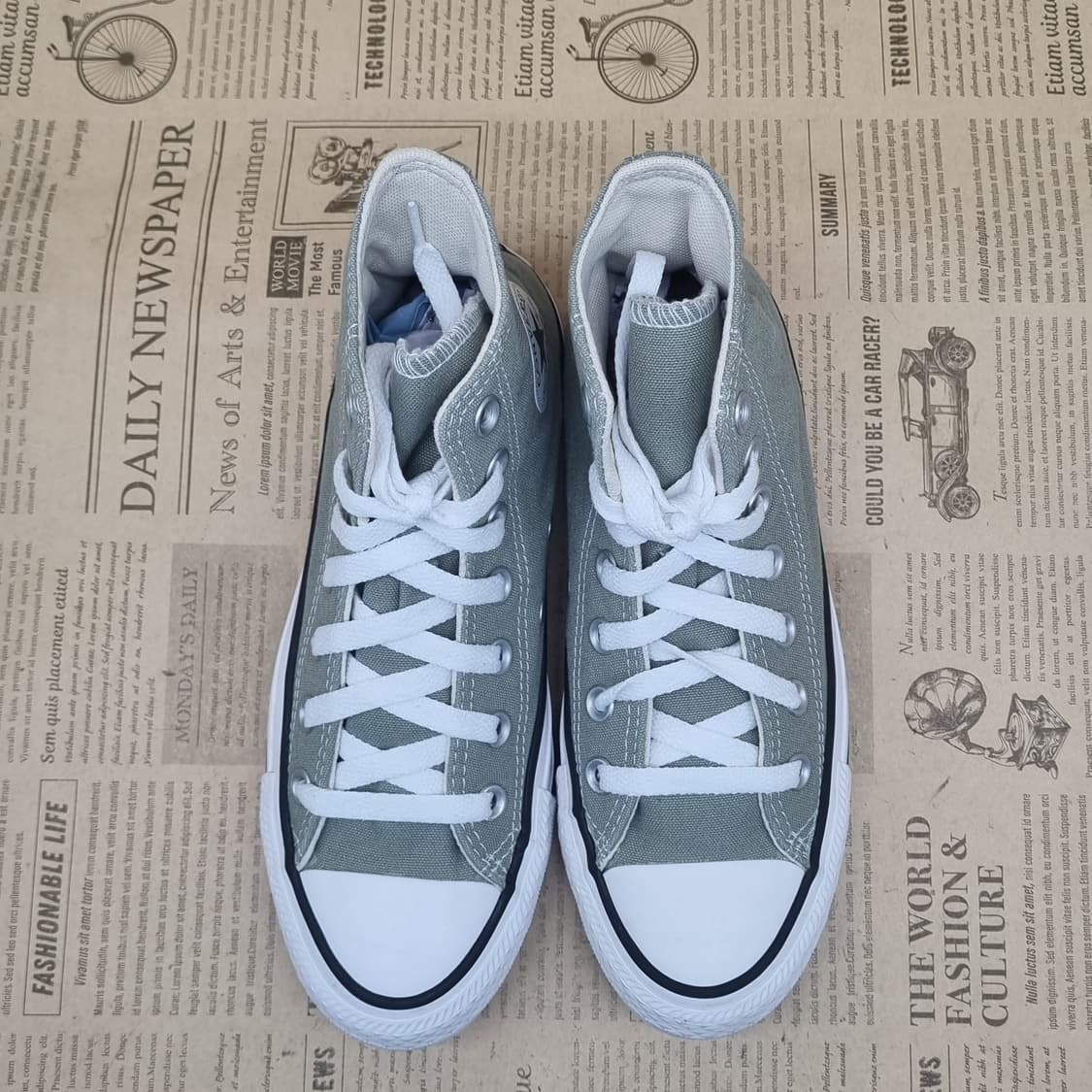 컨버스 척테일러 카키 여성하이탑230 상품이미지2