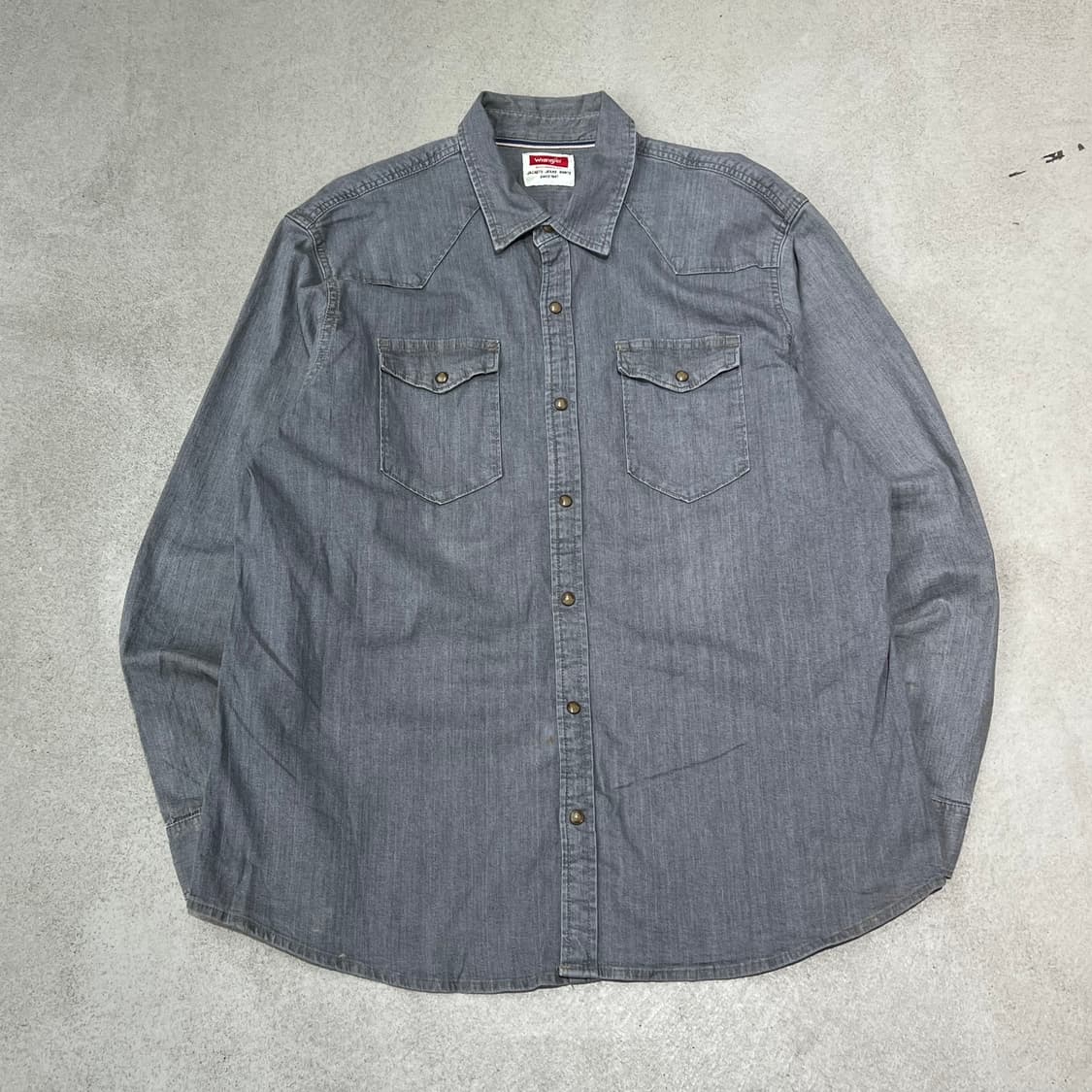 랭글러 그레이 워크셔츠 s10417 상품이미지1