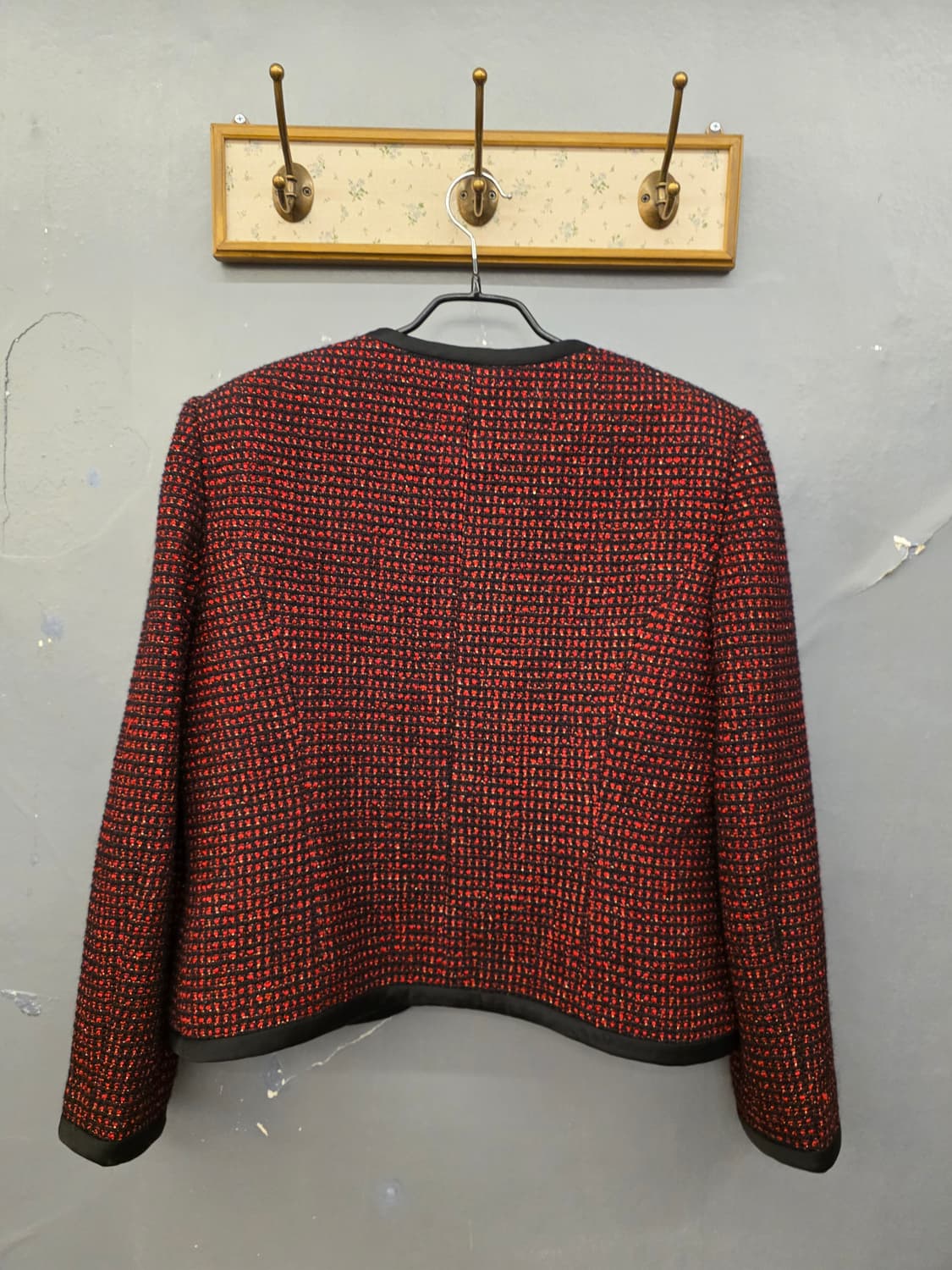 일본빈티지 트위드자켓 상품이미지4