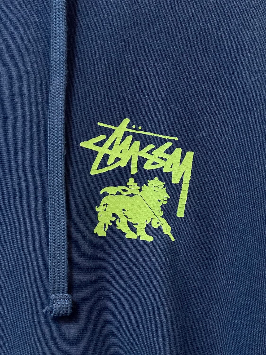 STUSSY Graphic Hoodie *Blue 상품이미지4