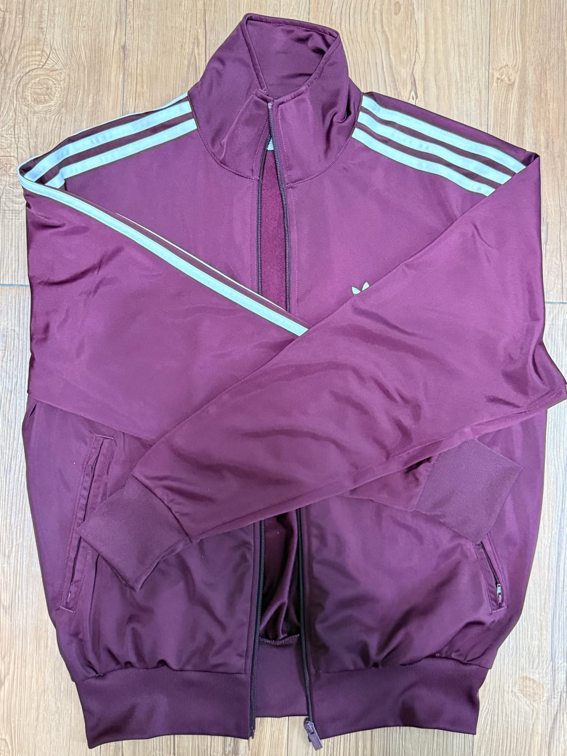 아디다스 아디컬러 클래식 파이어버드 트랙탑 마룬 버건디 S 상품이미지1