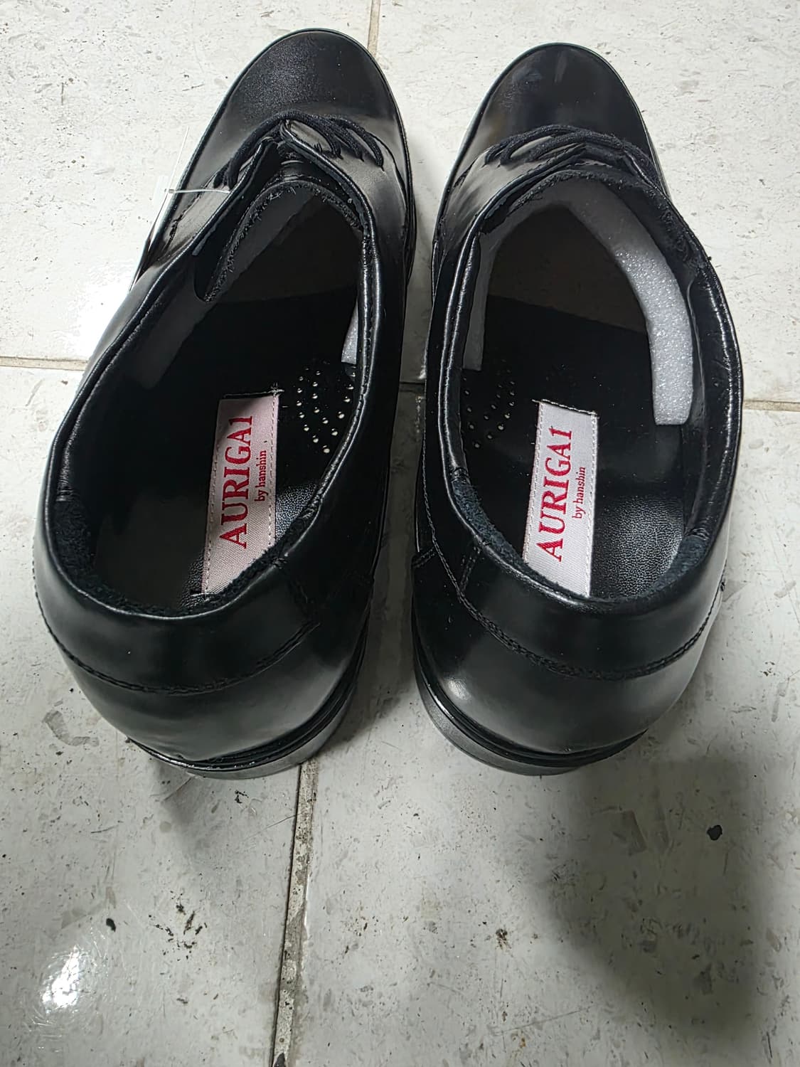 AURIGA 남성 구두 270 블랙 새상품 상품이미지3