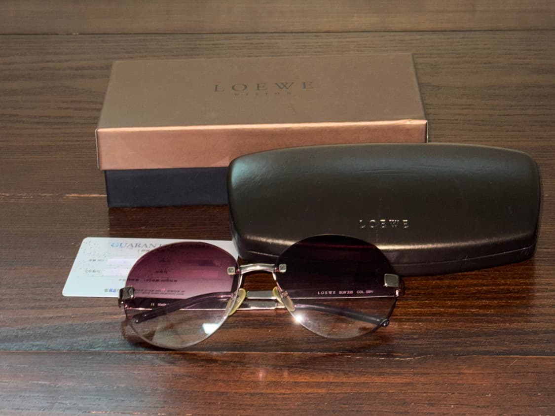 로에베 y2k 빈티지 선글라스 SLW 210 상품이미지4