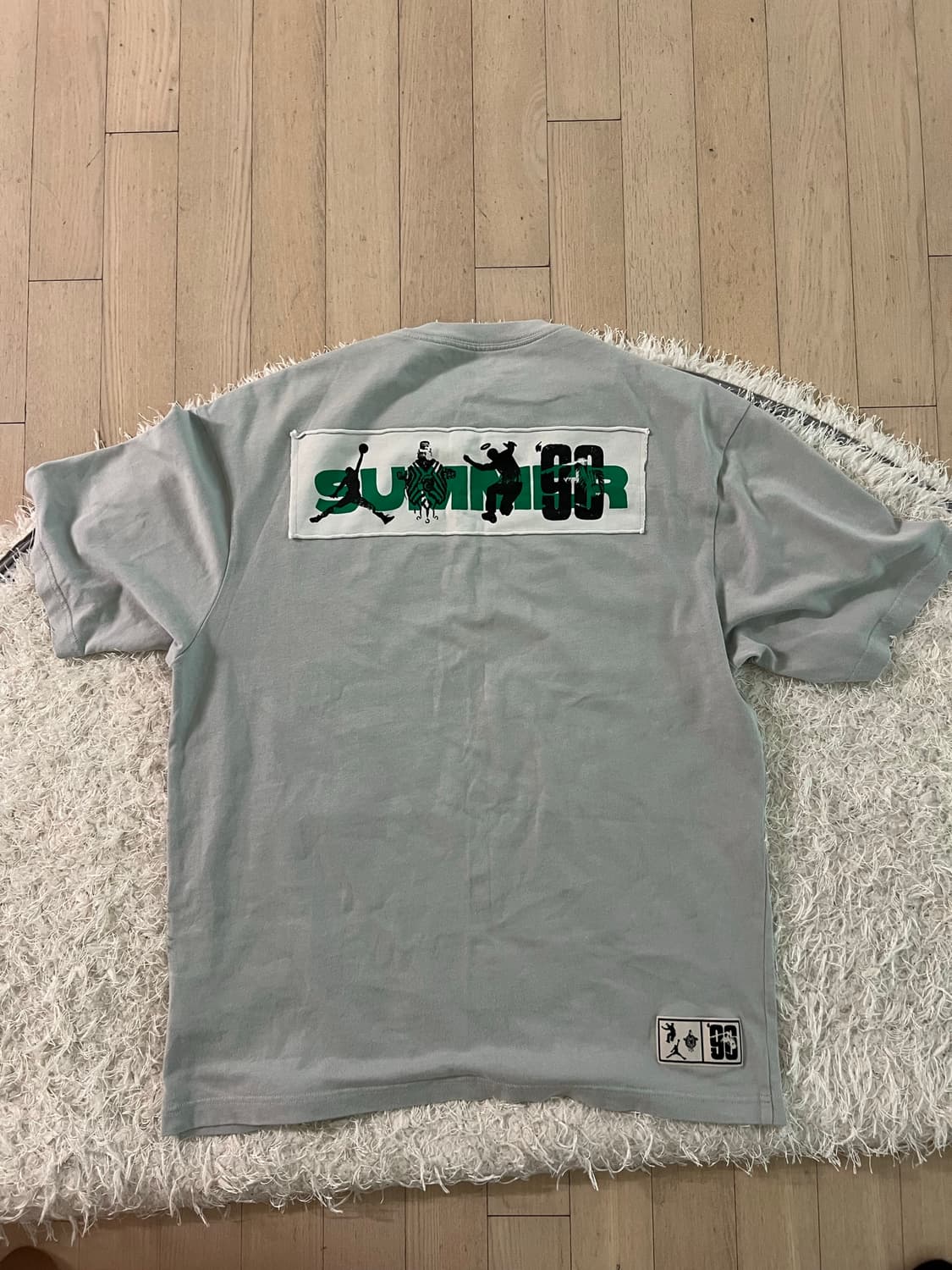 조던x유니온 반팔 그래픽 티쳐스 xl 상품이미지2