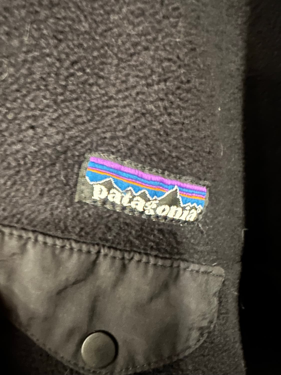 XXL)파타고니아 신칠라 올블랙 상품이미지3