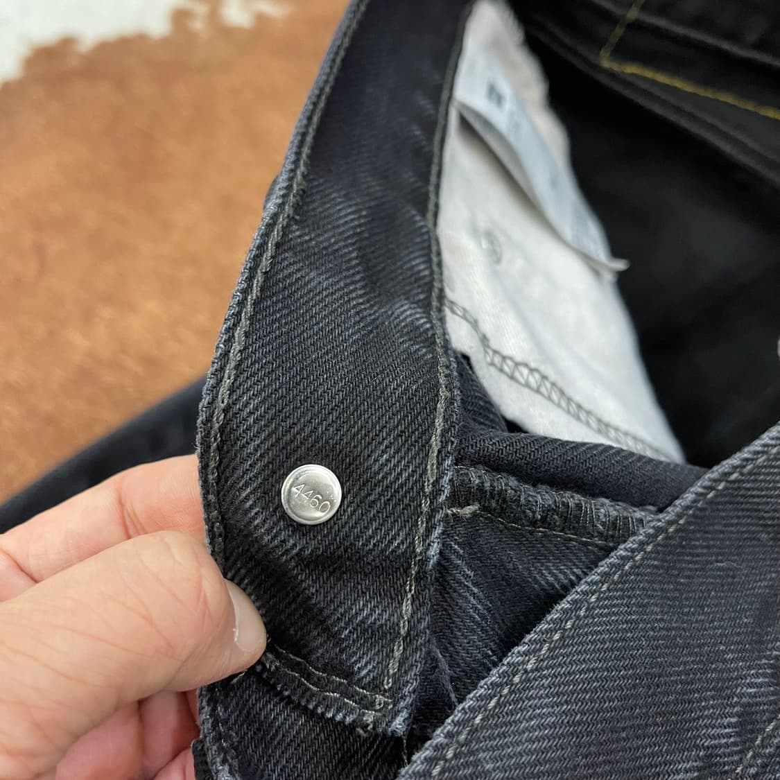 00's Levi's 505 블랙 w34l32 상품이미지8