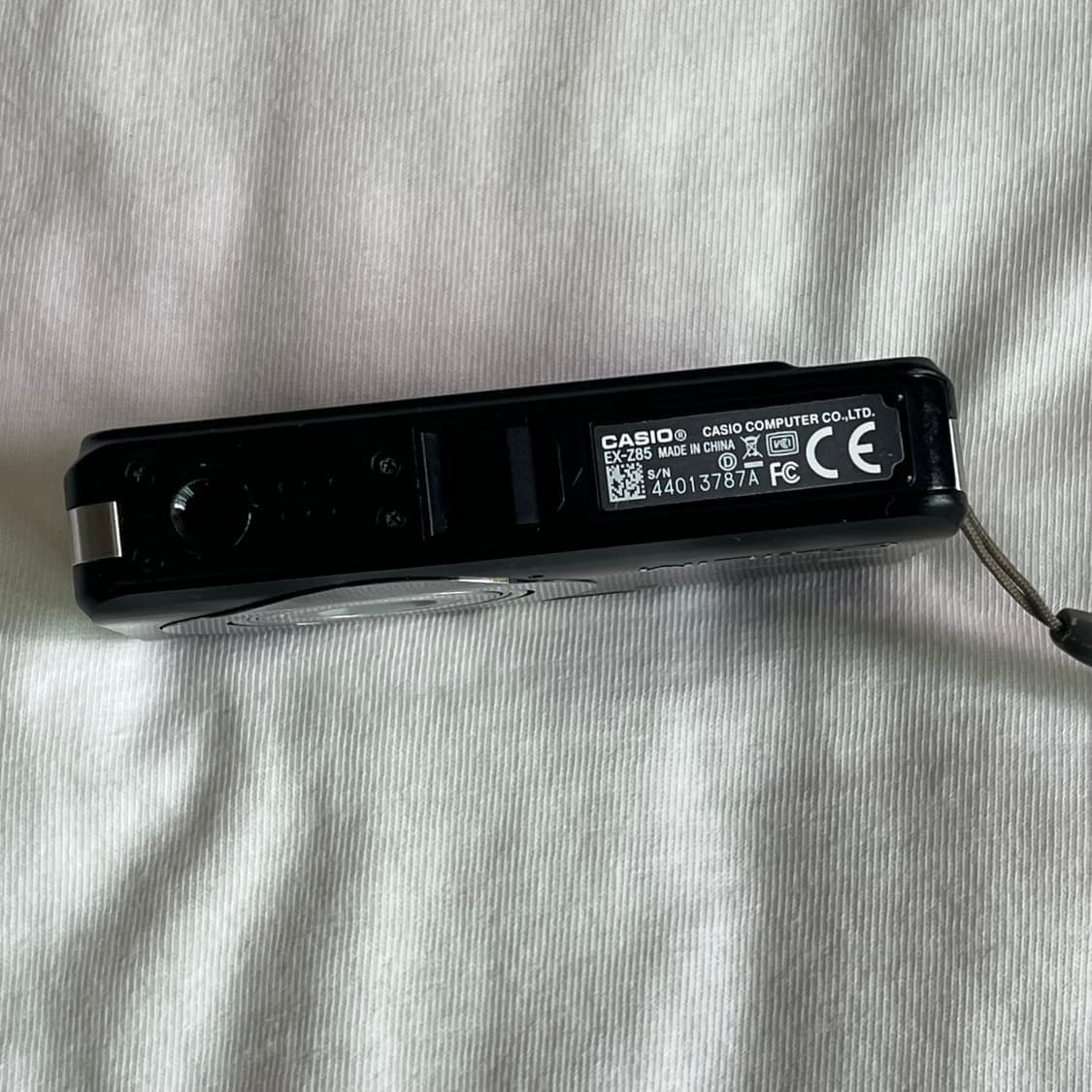 카시오 엑슬림 ex-z85 🖤희귀컬러 블랙🖤 작례O 구성품다있음! 상품이미지6