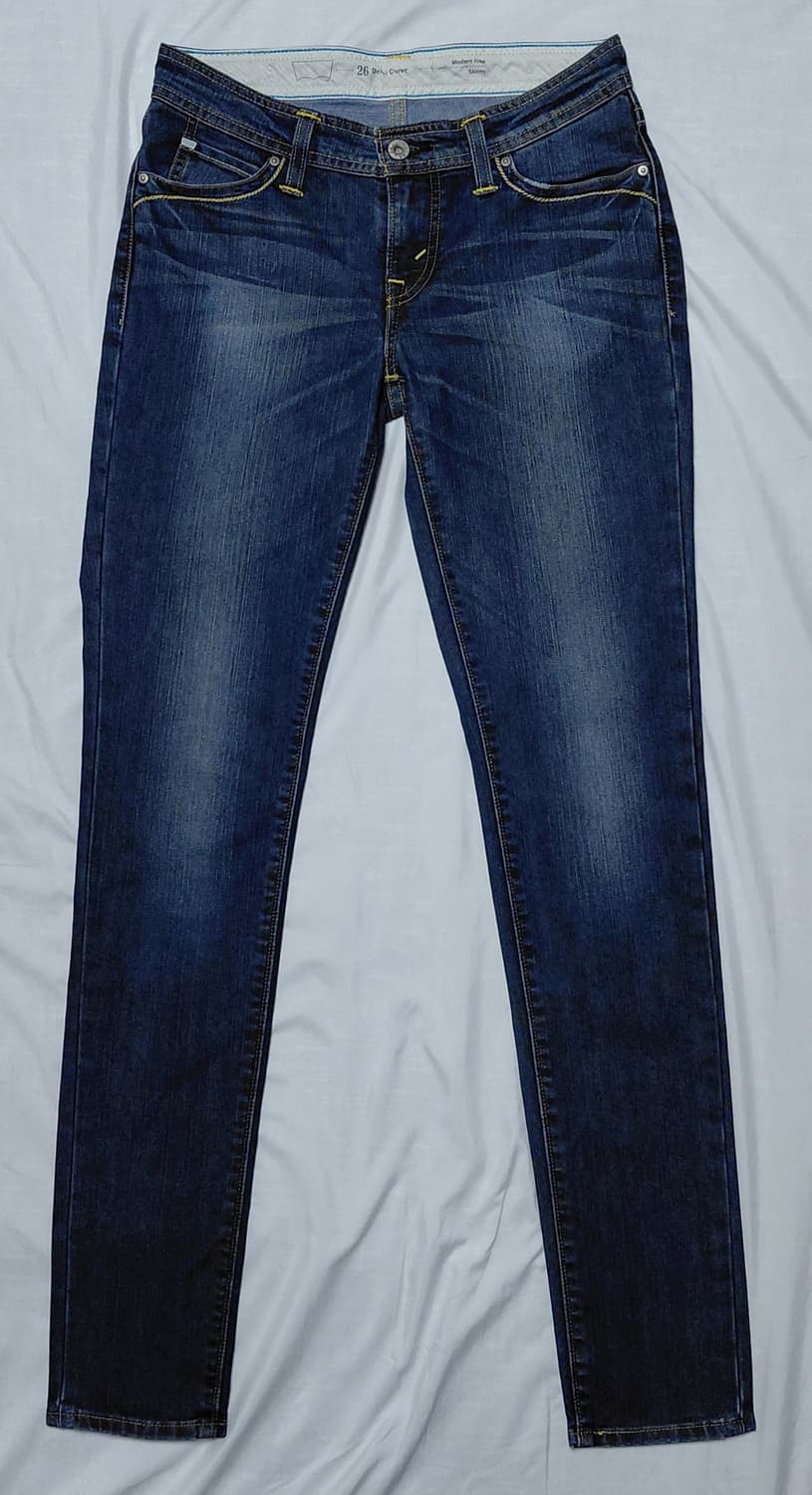 [W26] 리바이스 데미 커브 스키니 - 유니크 민트탭 & 플랩 포켓 상품이미지2