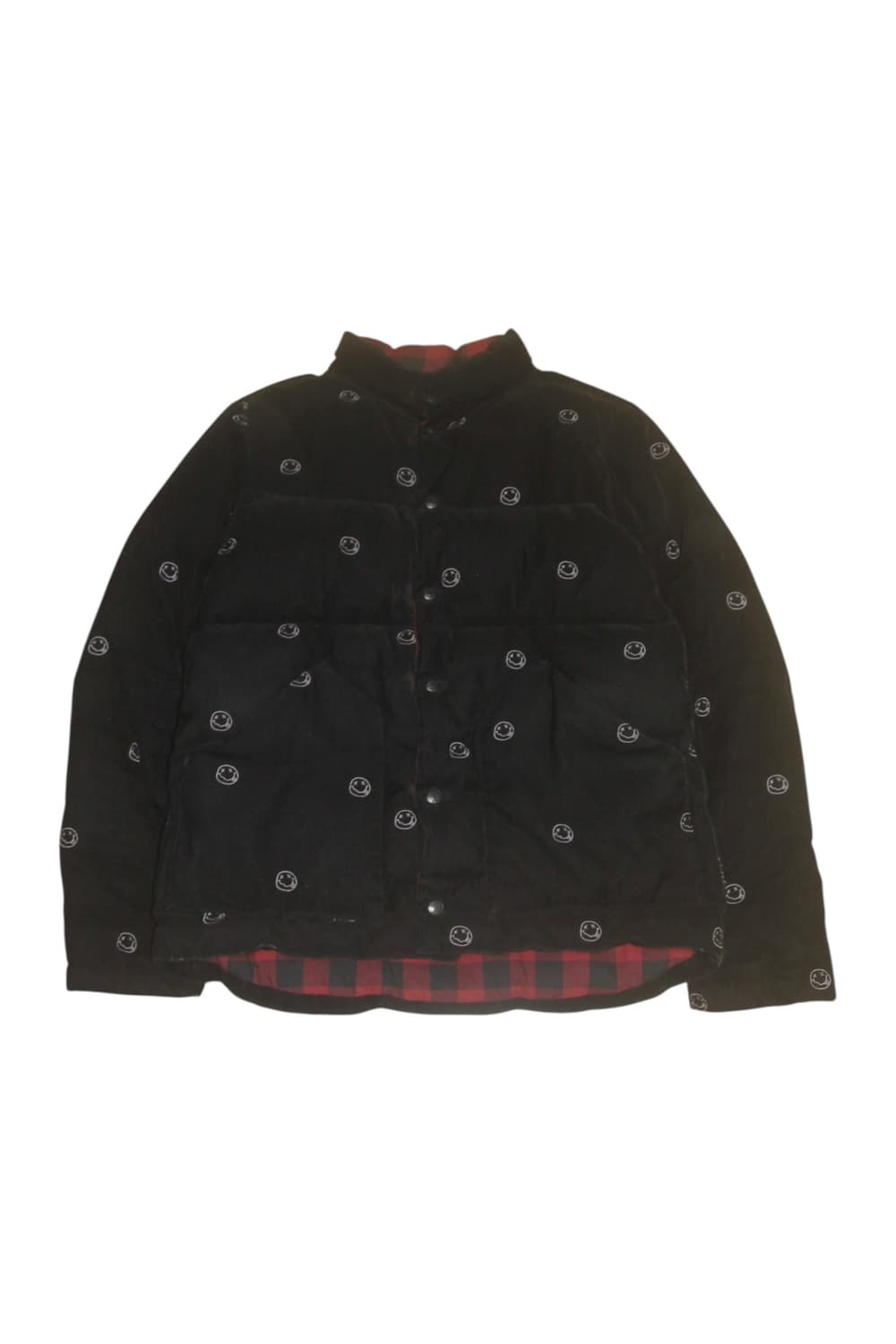 히스테릭글래머 너바나 스마일 코듀로이 다운 패딩 L 상품이미지2