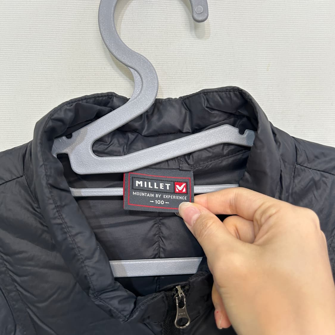 밀레 남성 거위털 경량패딩 100 상품이미지2