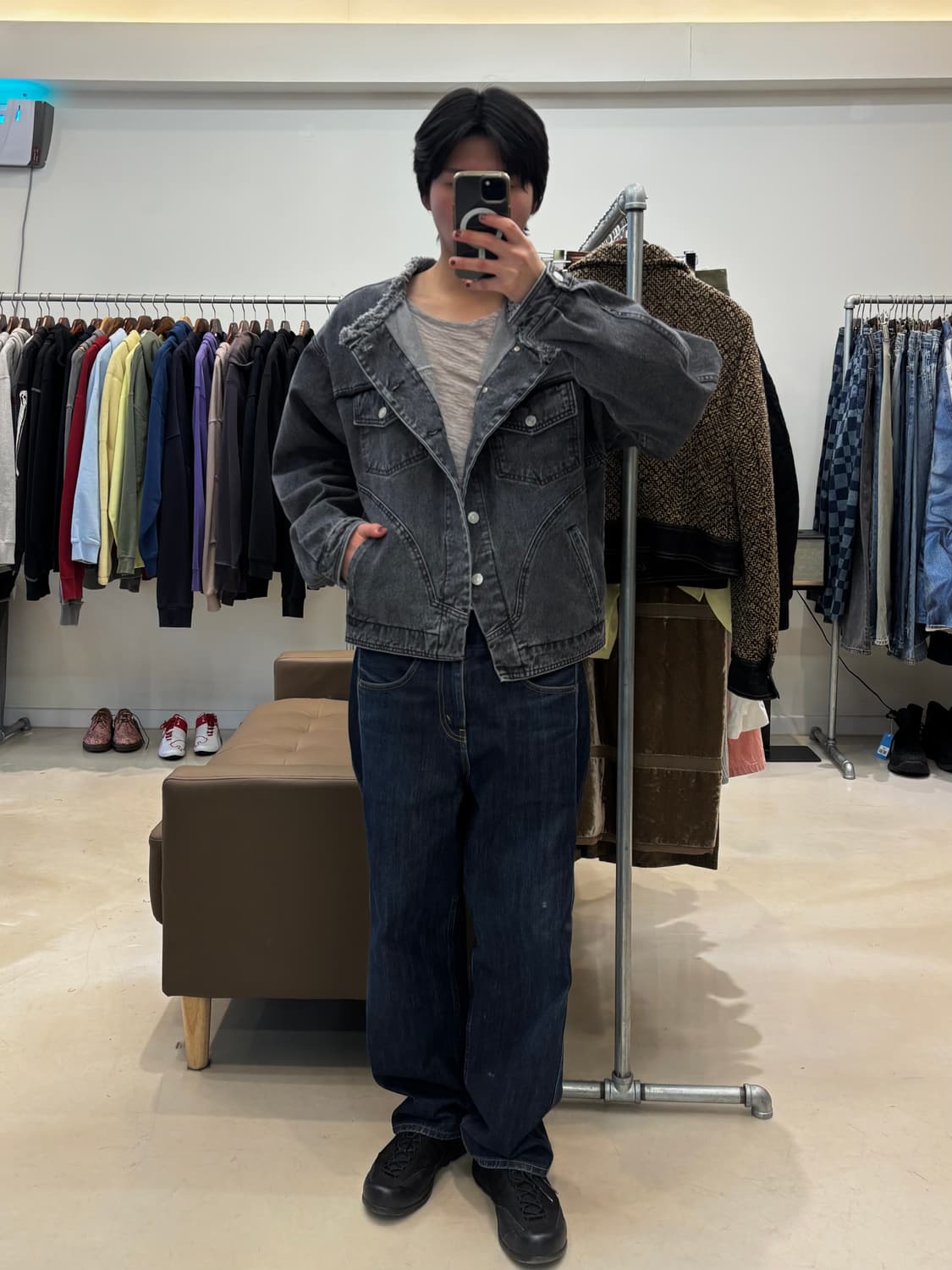 앤더슨벨 레셔 웨스턴 데님 자켓 상품이미지6