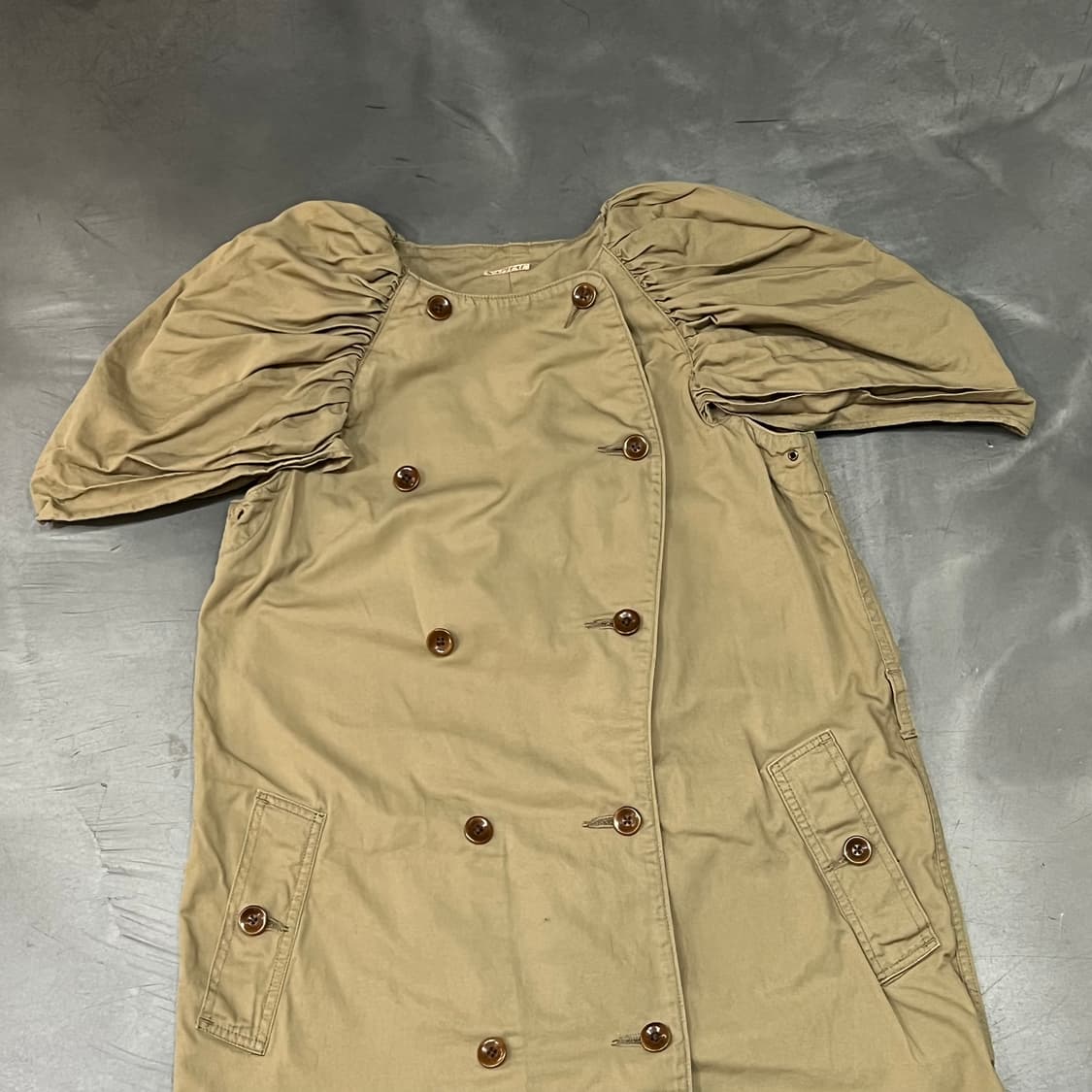  캐피탈 하프 트렌치 자켓 y16340 상품이미지3