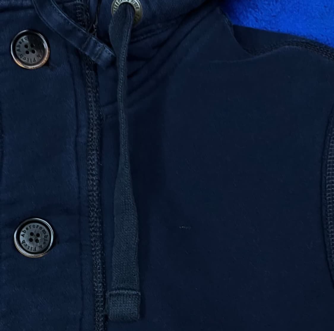 아베크롬비 피치 올드스쿨 네이비 후드집업 상품이미지3