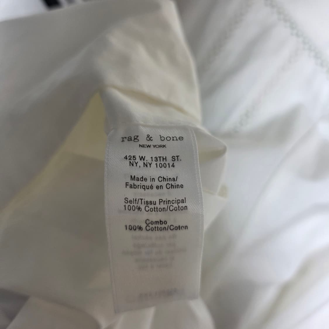 랙앤본 셔츠원피스 상품이미지5